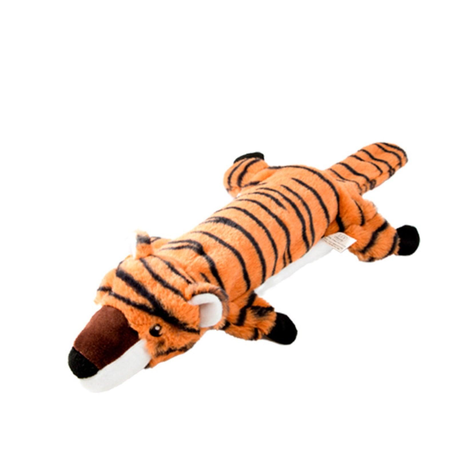 Animal Style Pocketed Plush Dog Toy - Fillable with Water Bottle for Extra Fun
