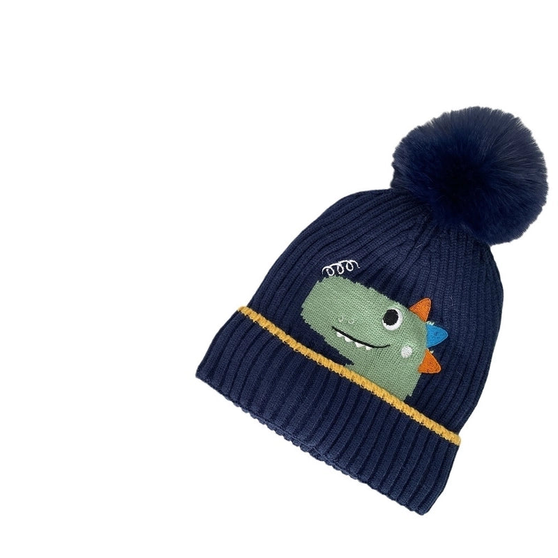 Children Unisex Cute Animal Wool Cap