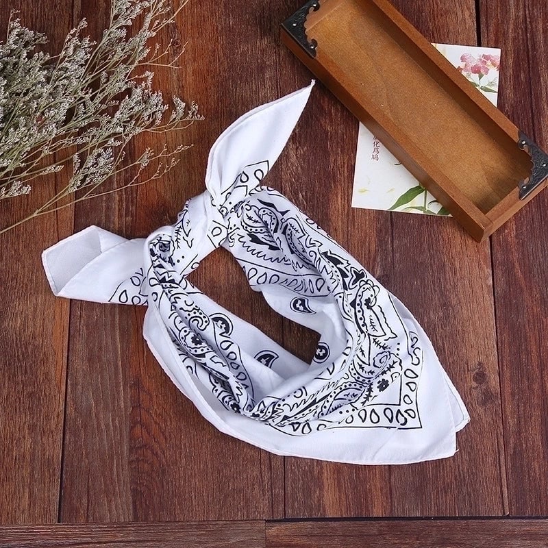Unisex Streetwear Printing Cotton Kerchief