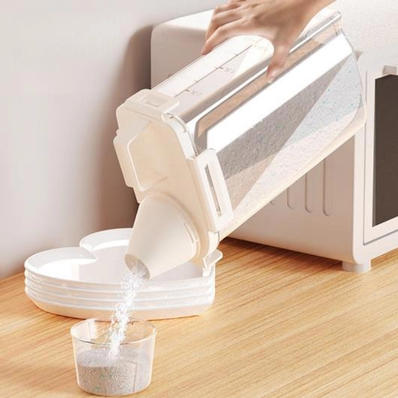 Minimalist Solid Color PP Storage Container Box