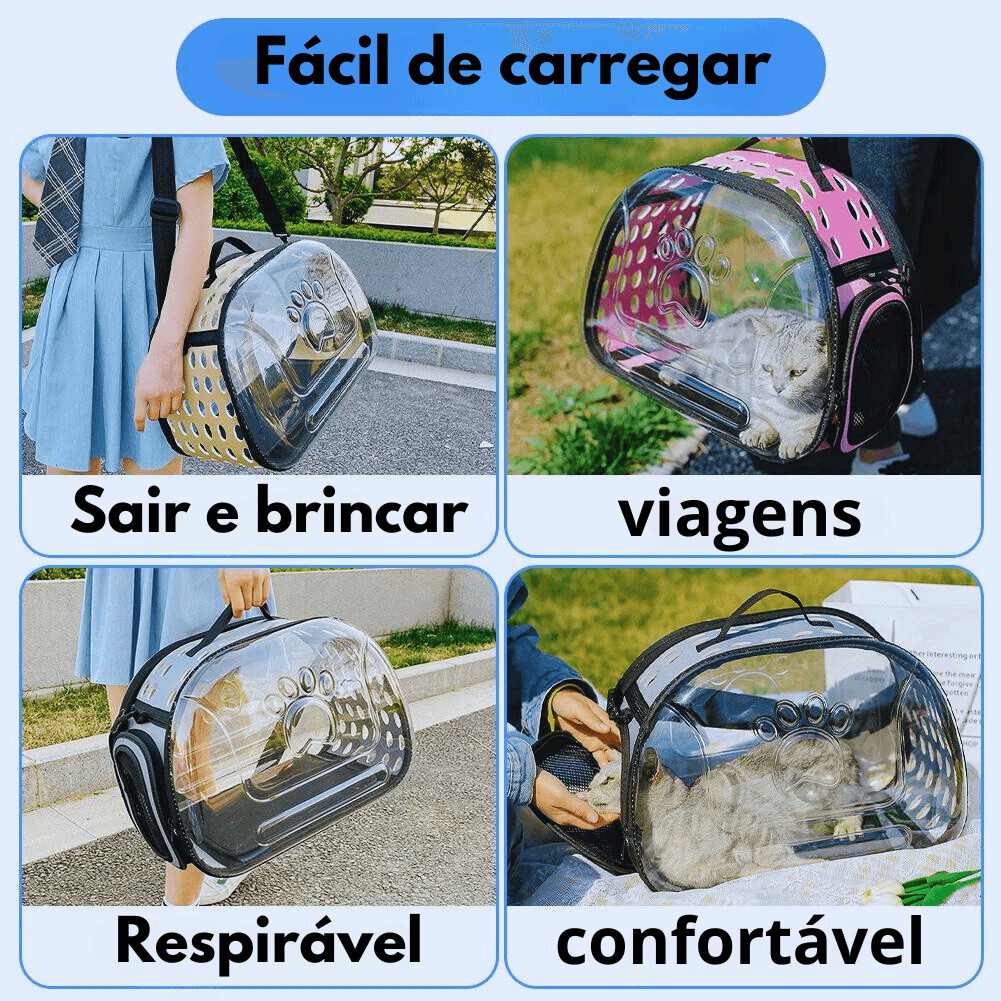 Bolsa de transporte para pets