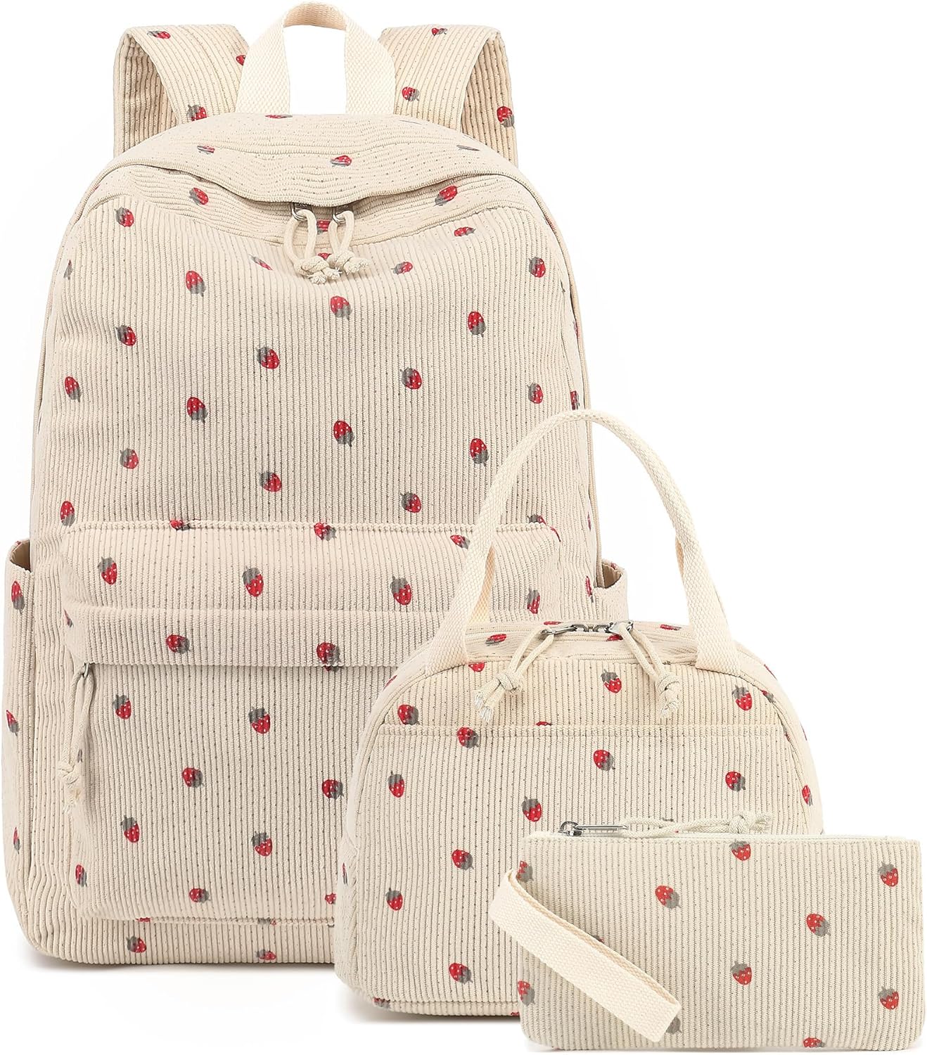 Bluboon School Backpack Teens Girls Boys Kids School Book Bags with Lunch Box Pencil Bag