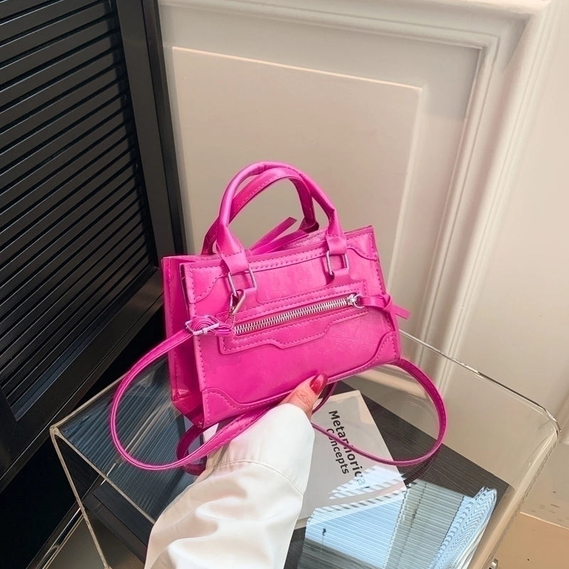 Women's All Seasons Pu Leather Classic Style Handbag