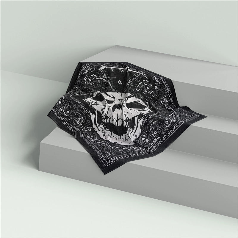 Unisex Hip-Hop Punk Skull Polyester Bandanas