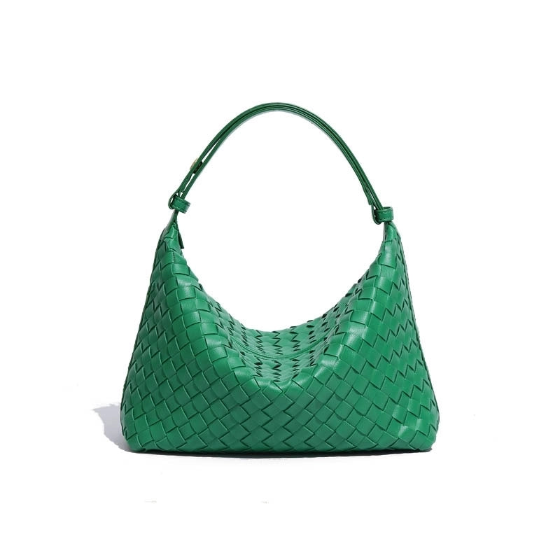 Women's Medium All Seasons Pu Leather Solid Color Streetwear Square Zipper Shoulder Bag