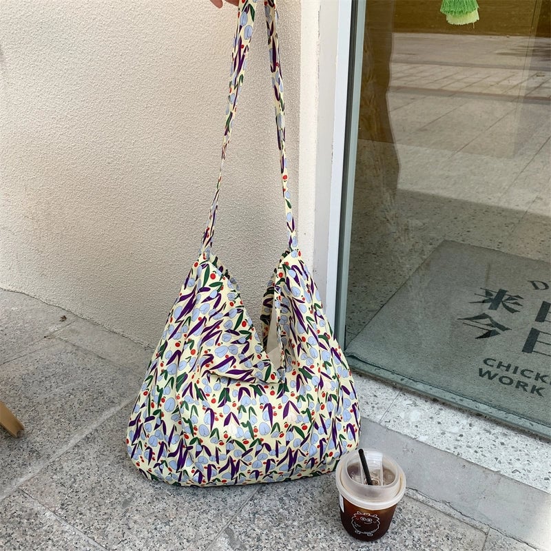 Fashionable Leopard Print Crossbody Bag Large Capacity Single Shoulder Shopping Bag Fashion Canvas Bag For Women Fashion