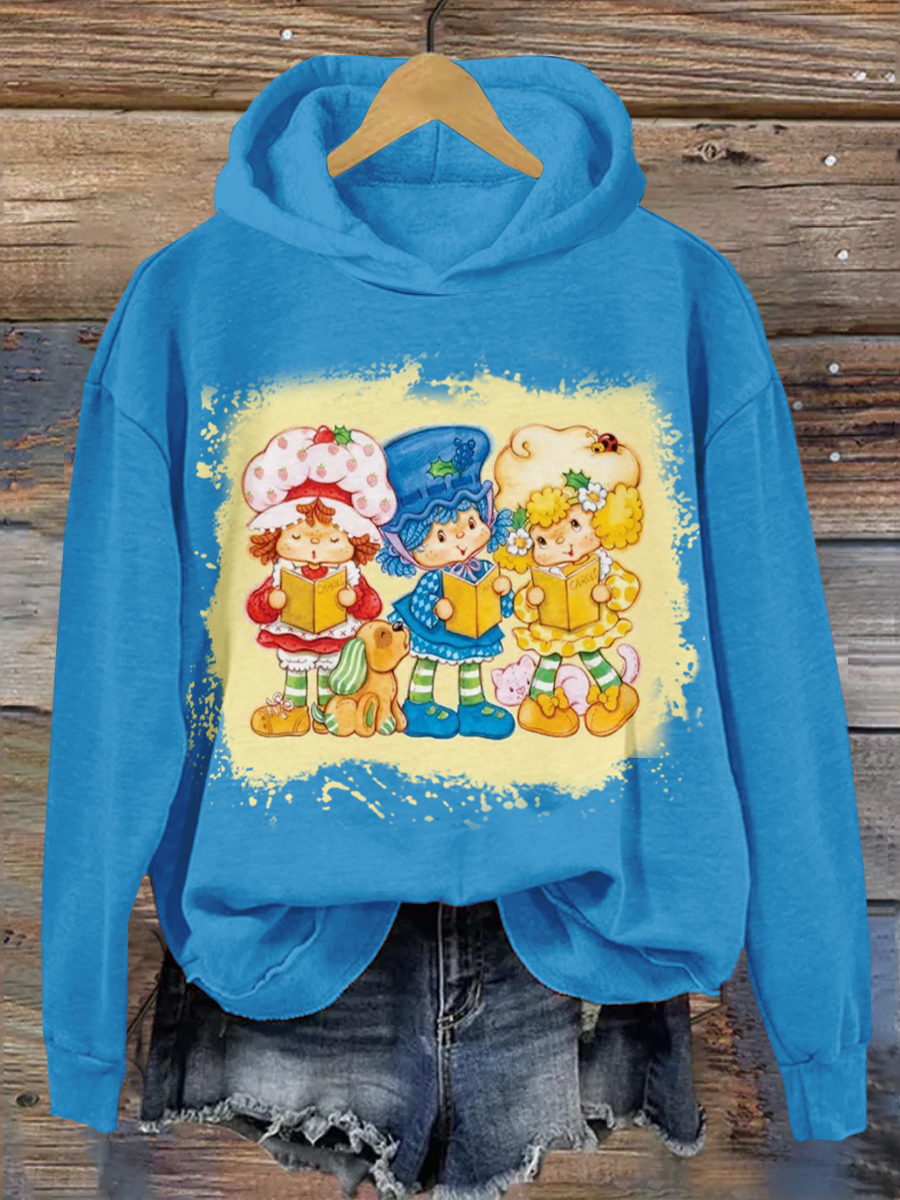 Strawberry Shortcake Art Print Hoodie