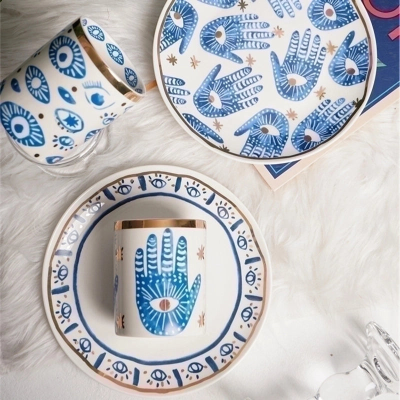 Eye Porcelain Tableware 1 Piece