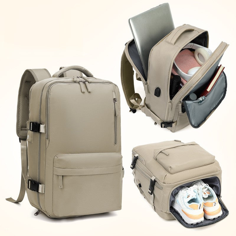 Large Capacity Multifunctional Nylon Travel Backpack