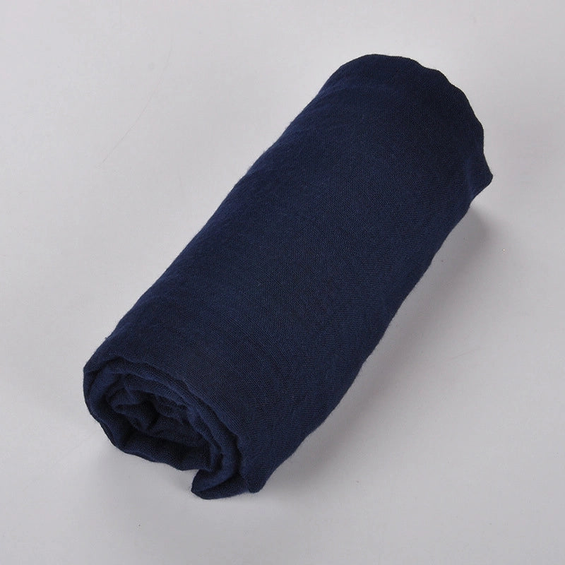 Women's Ethnic Style Solid Color Polyester Scarf