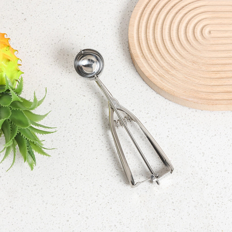 Casual Solid Color Stainless Steel Spoon