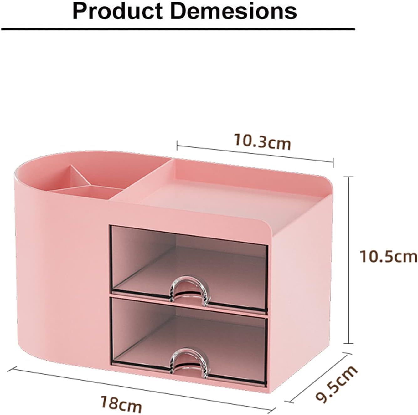 Office Desk Organiser With Drawer. Mini Office Supplies And Desk Accessories