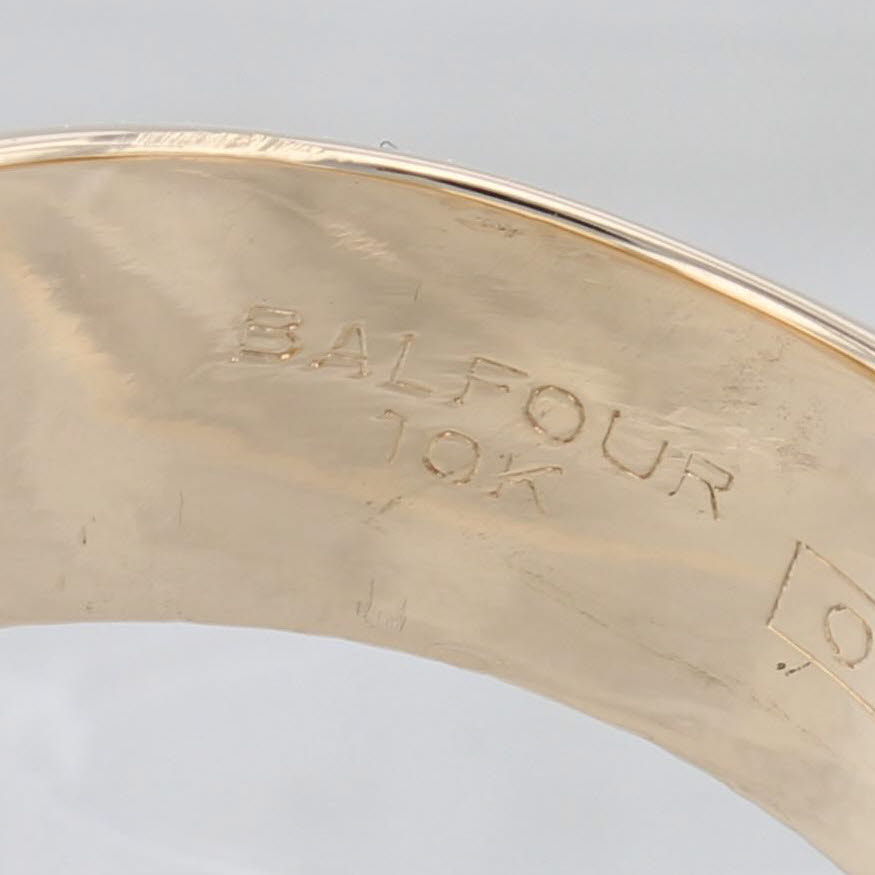 Texas A & M University Class Ring 10k Yellow Gold Size 10.5 Men's Signet