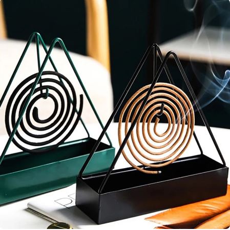 Triangular Shape Mosquito Coil Holder