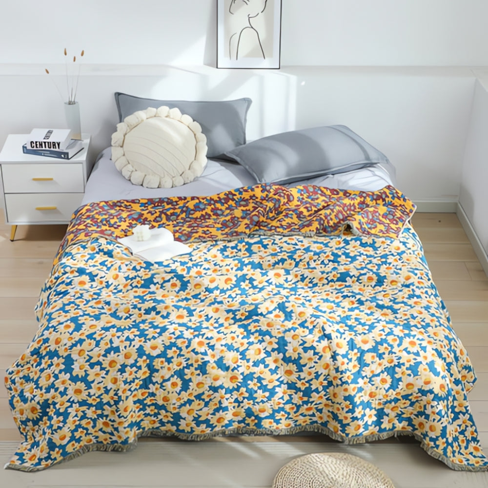 Reversible Tassel Blanket