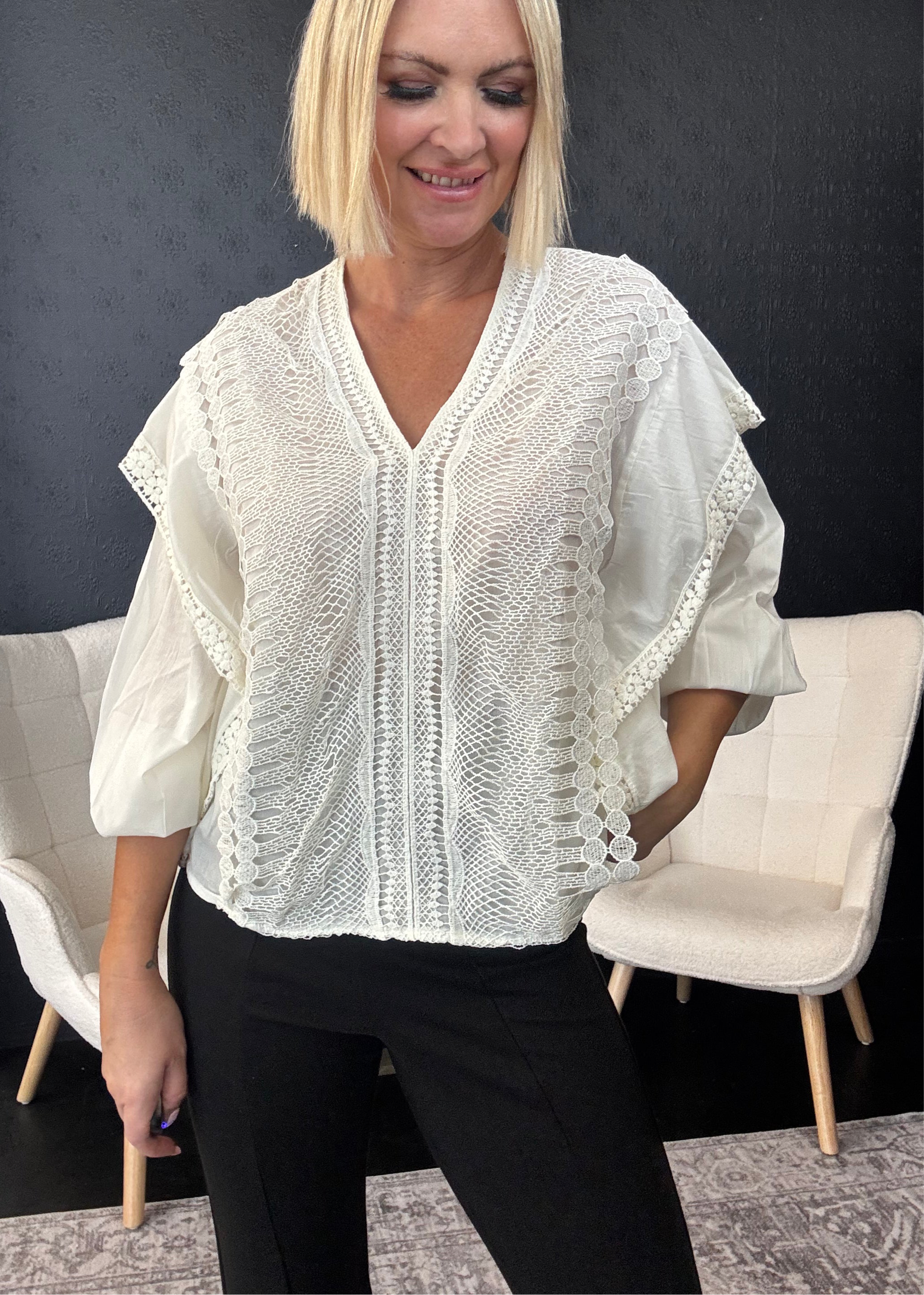 Fina Lace Blouse