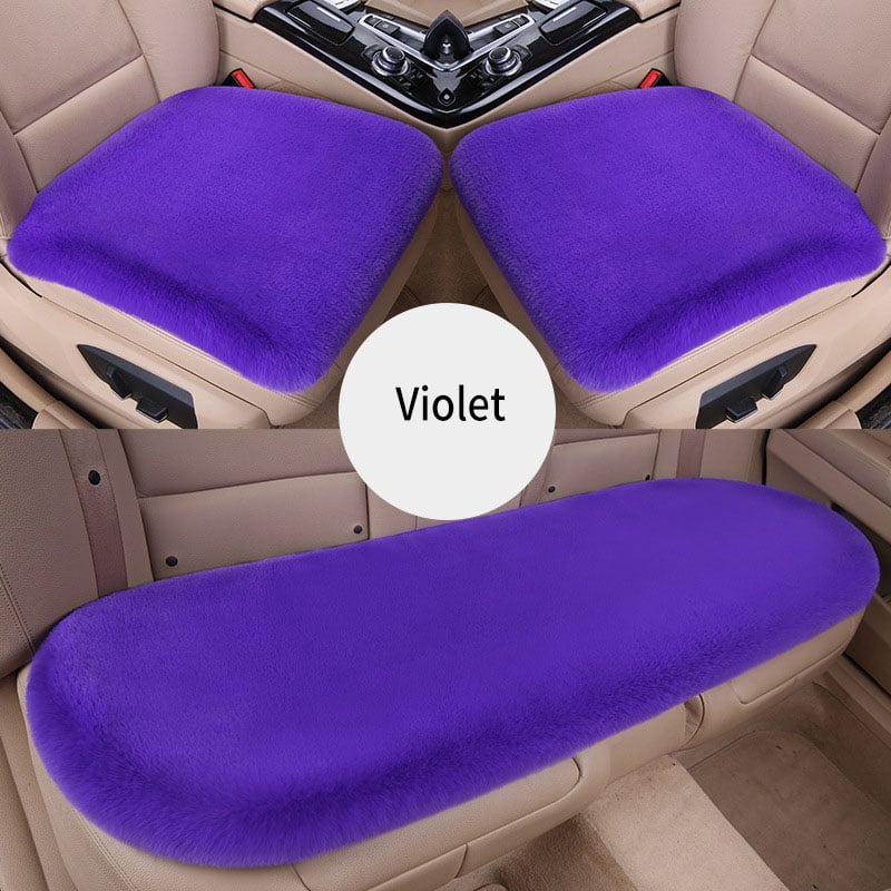 -Plush Car Seat Cushion