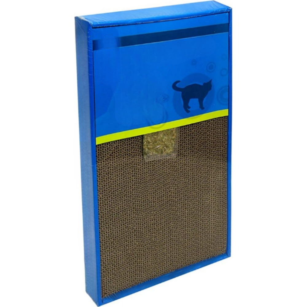 Scratcher with Catnip. Wide