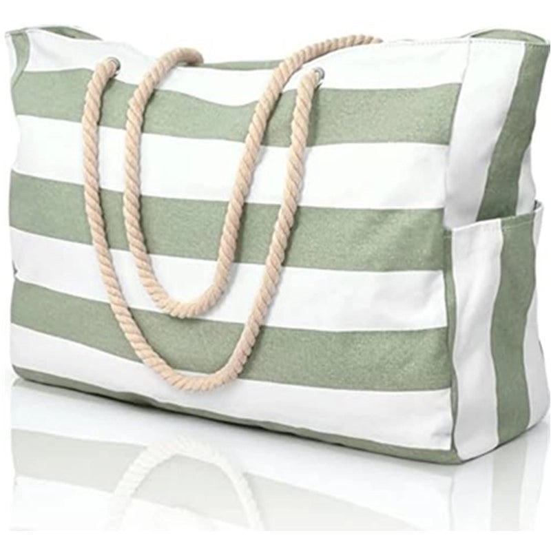 In Stock Beach Handbag Large Waterproof Sand-proof Foldable Beach Bag Large Capacity Portable Storage Bag