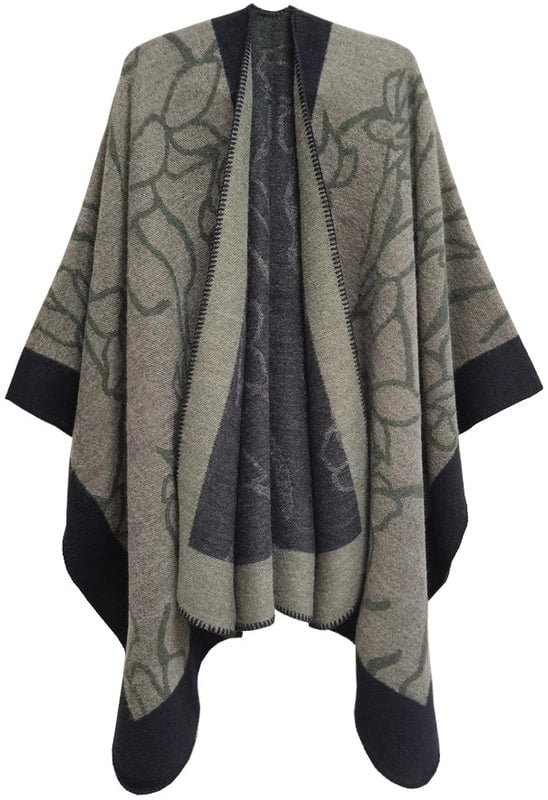 Women's Streetwear Geometric Acrylic Shawl