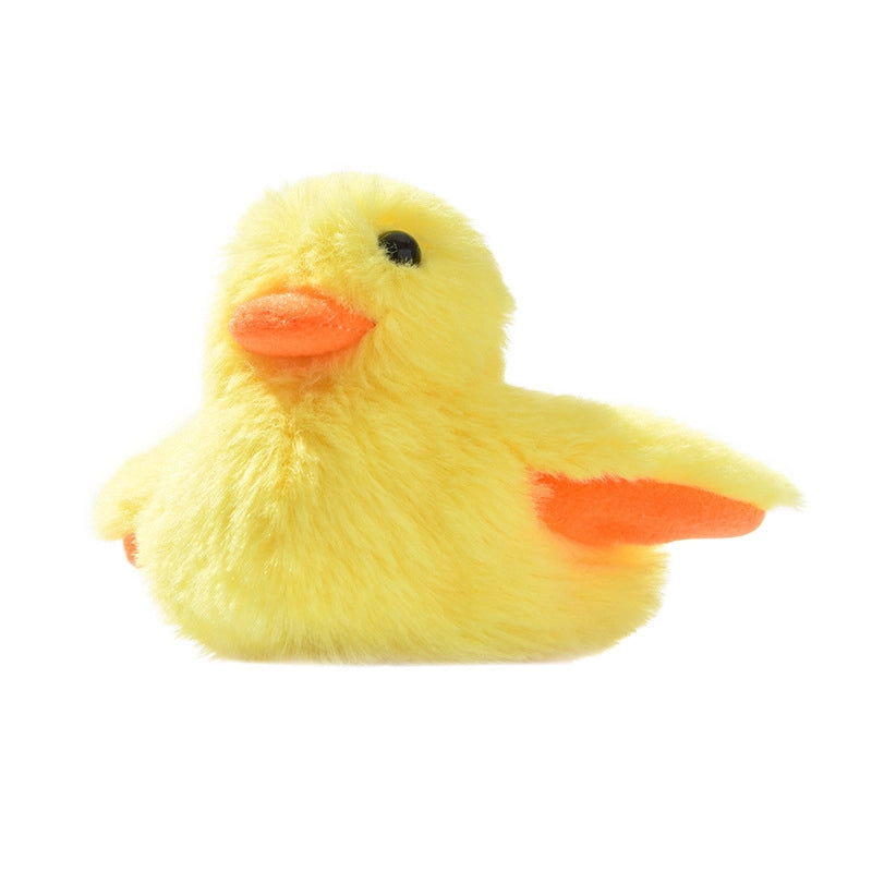 Gravity Duck Cat Toy Plush Sound Making Duck Self Entertaining Relieve Boredom Teasing Cat Usb Electric Pet Toy