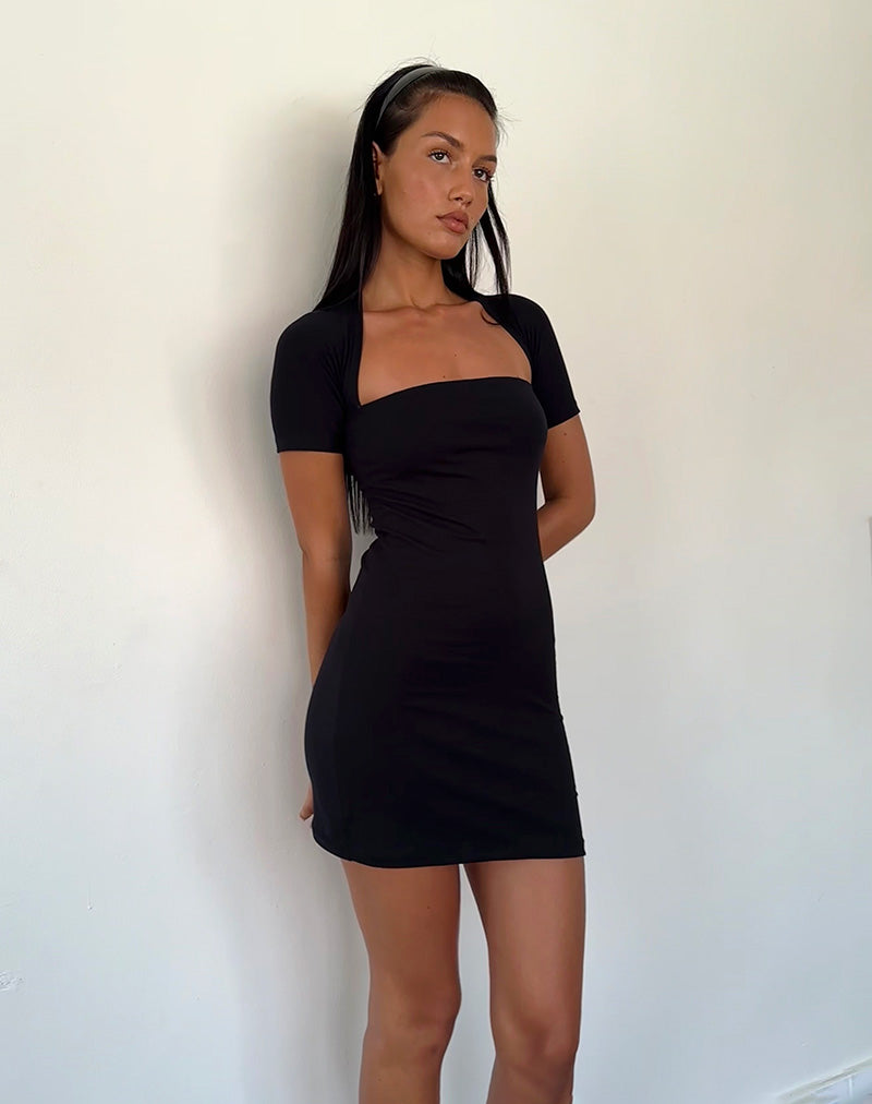 Drequa Mini Dress in Black