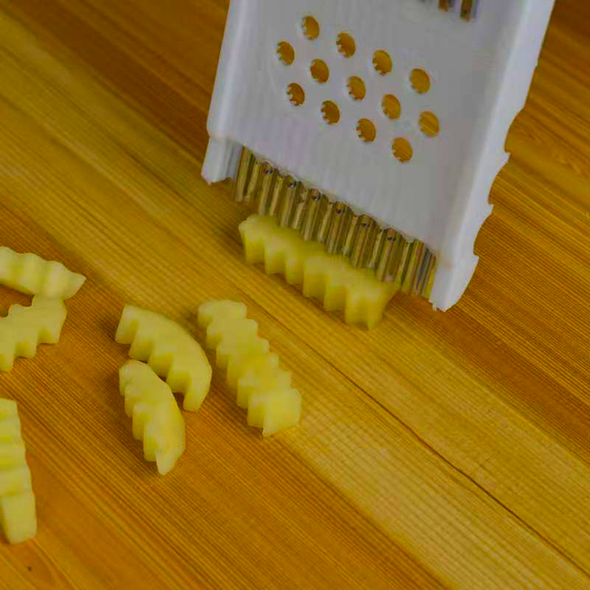 Multi-Functional Vegetable Slicer · Grater · Cutter – 3 Sharp Stainless Steel Blades