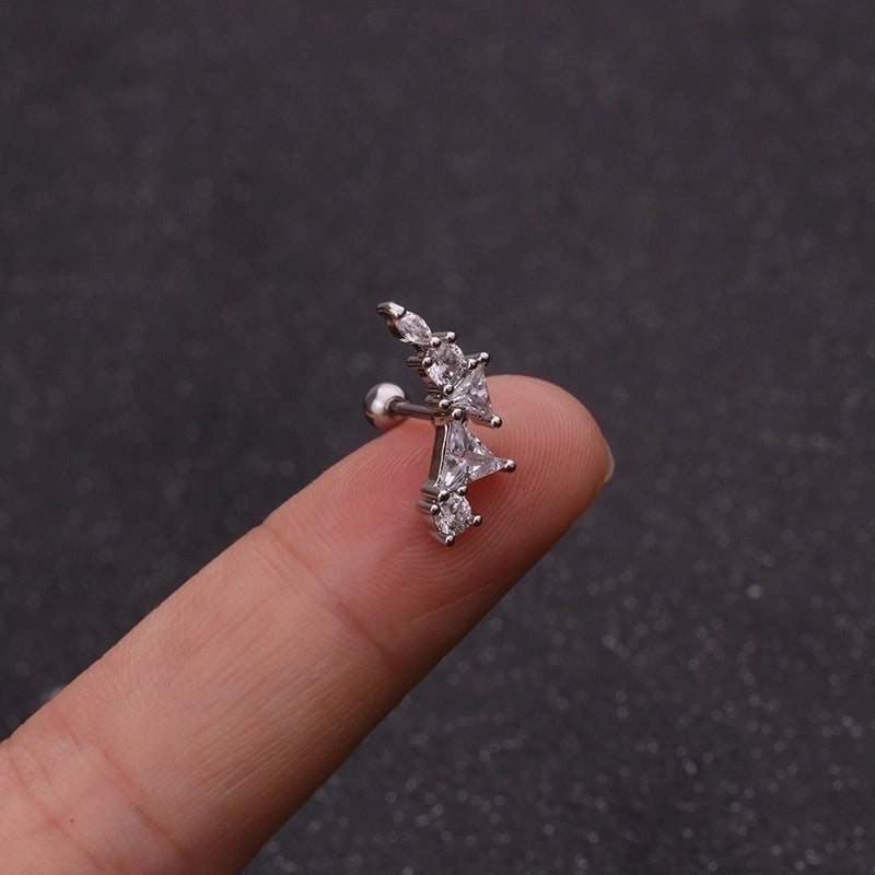 Ear Cartilage Rings & Studs Star Copper