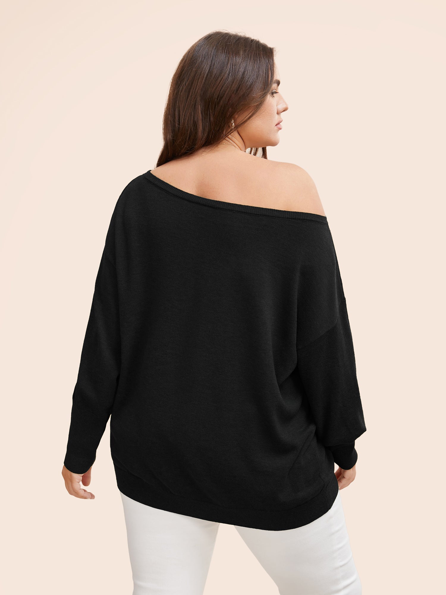 Supersoft Essentials Boat Neck Drop Shoulder Pullover