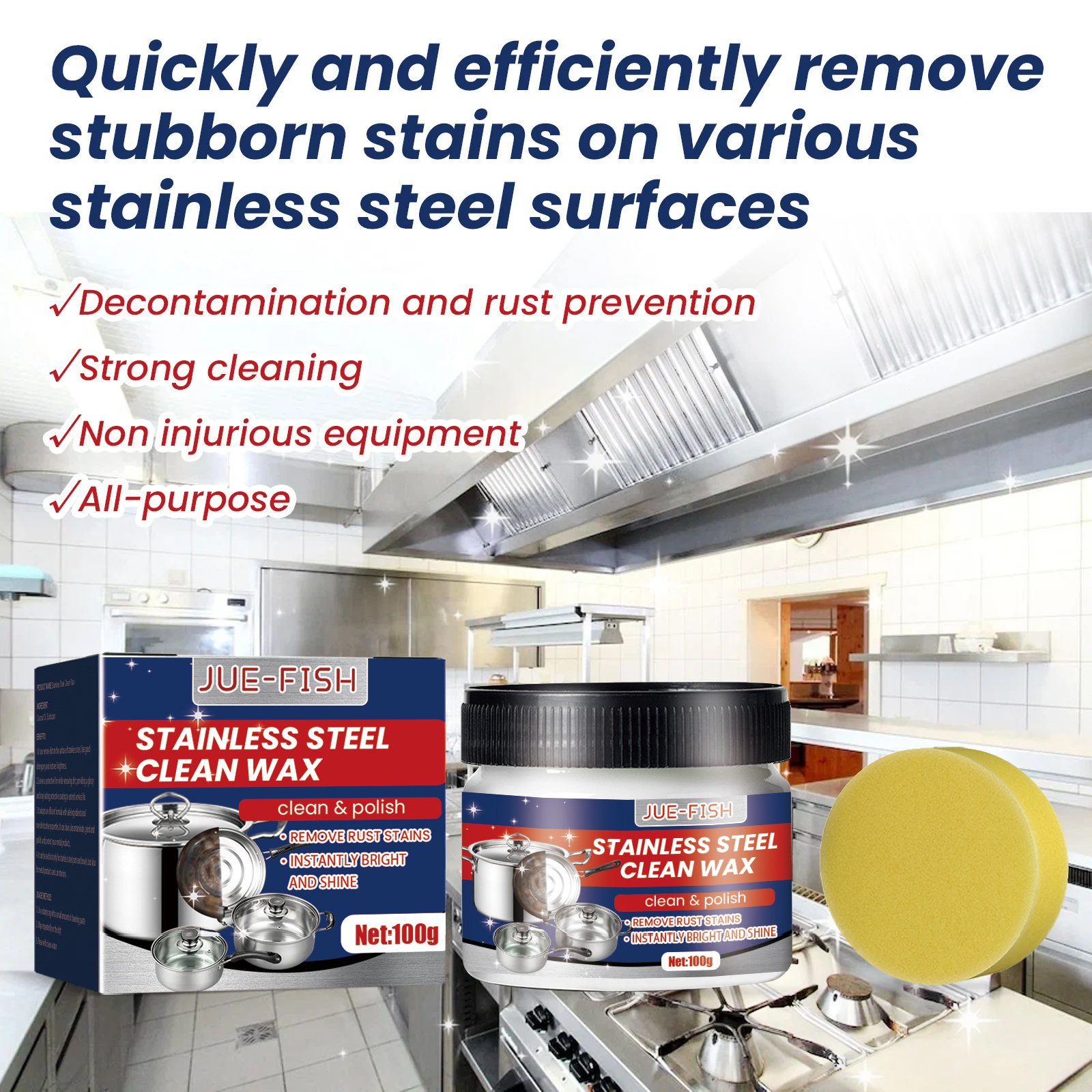 48% OFF Magical Nano-Technology Stainless Steel Cleaning Paste-SURFACE SAFE. NO RESIDUE