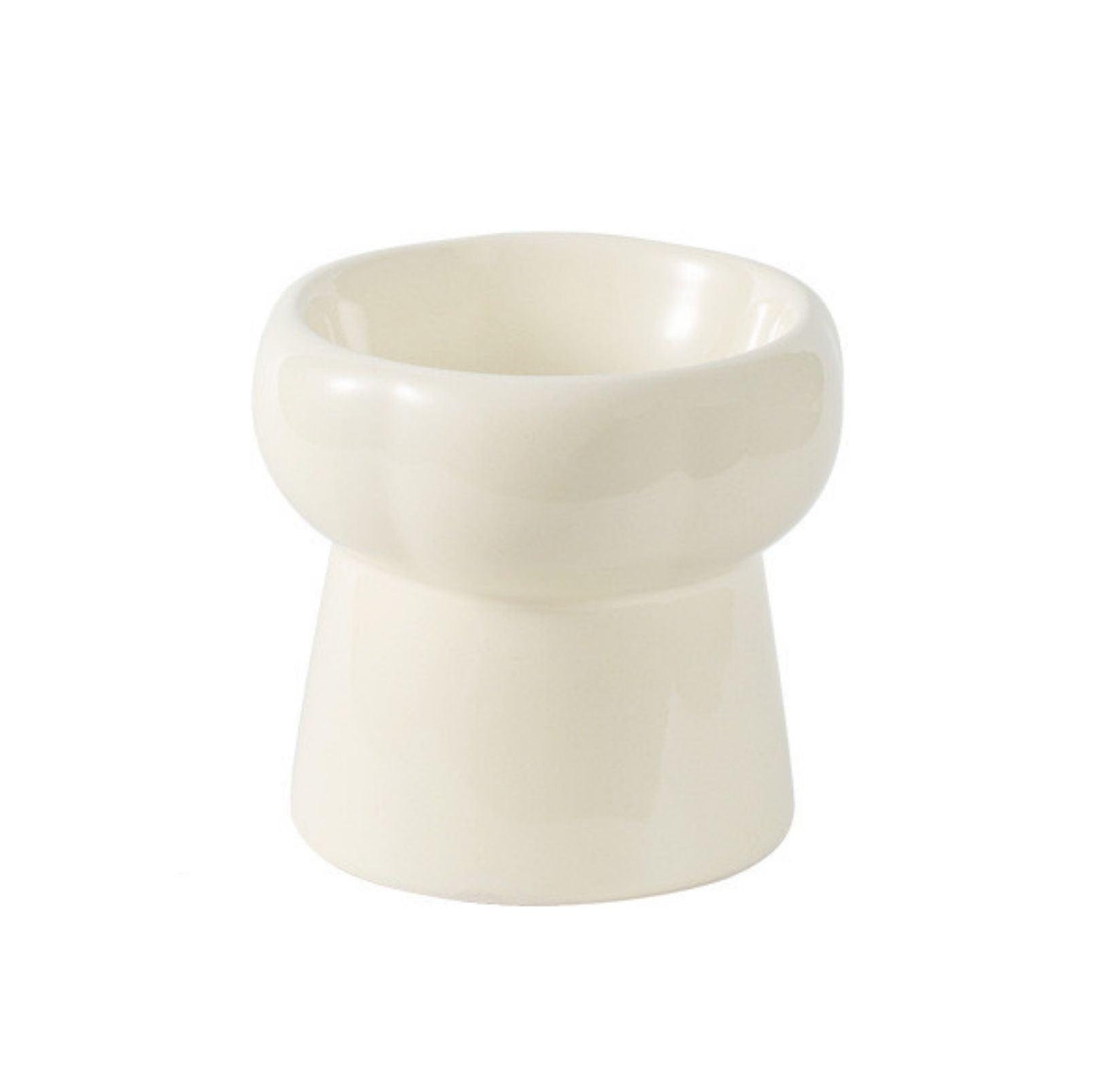 Petal Style Ceramic Cat Bowls and Small Dog Bowls