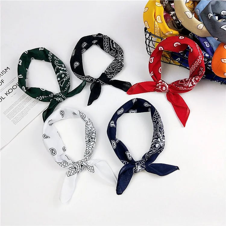 55 Small Square Scarf Women's Spring And Autumn Summer  New Student Work Scarf Professional Headscarf Scarf