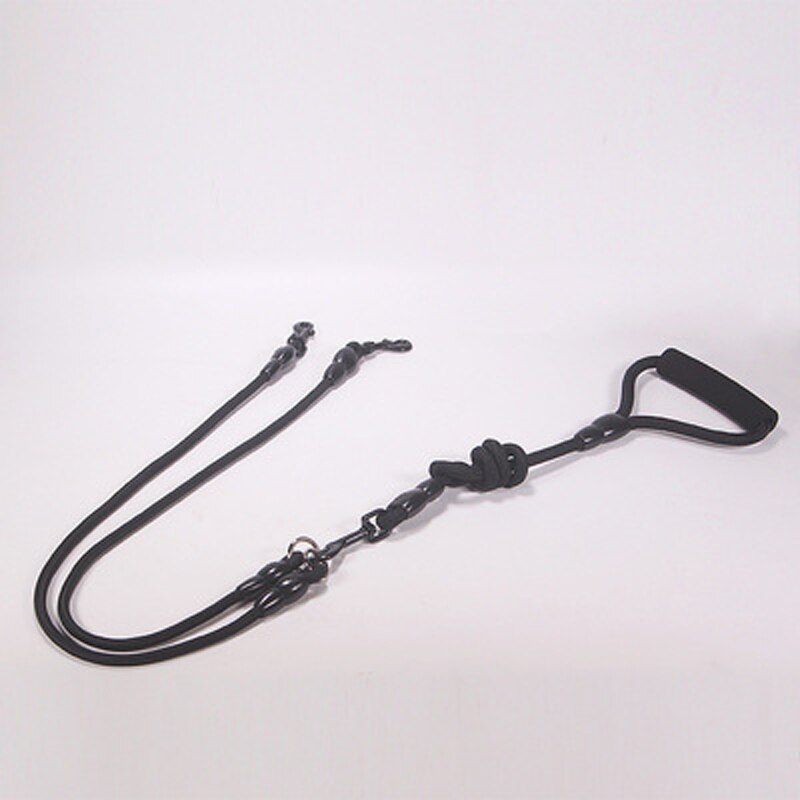 Nylon Rope Two Heads Dogs Leash