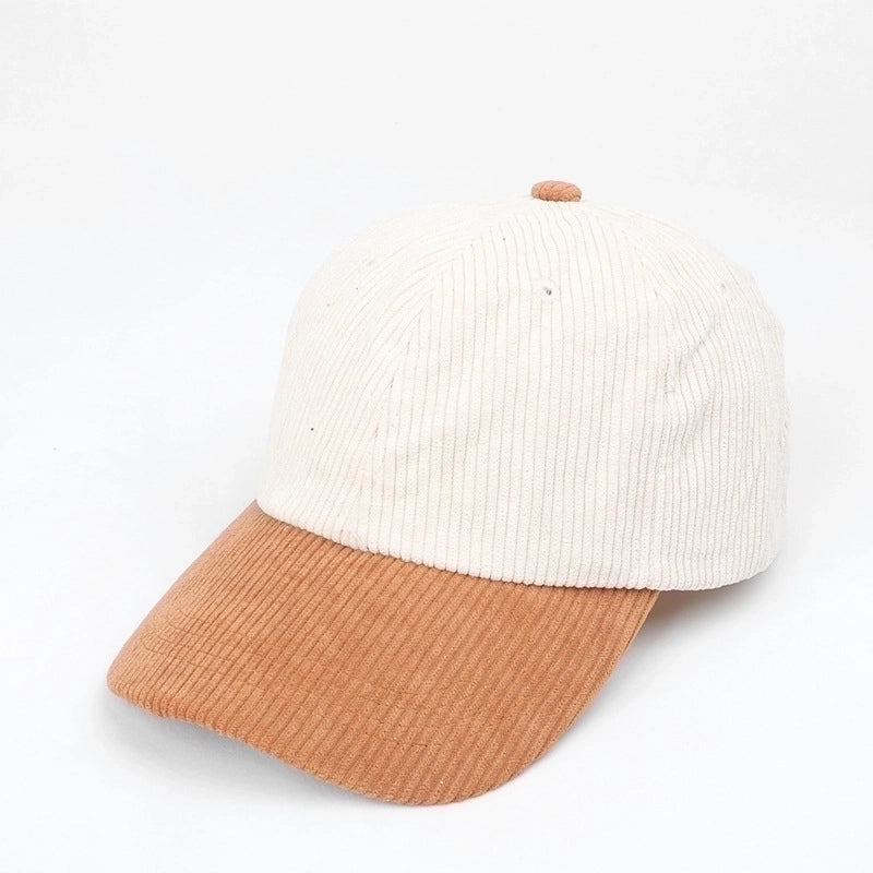 Unisex Ig Style Minimalist Color Block Curved Eaves Baseball Cap