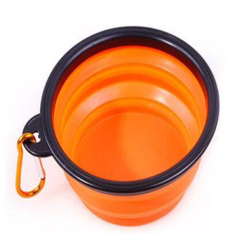 Silicone Collapsible Dog Feeding Bowl