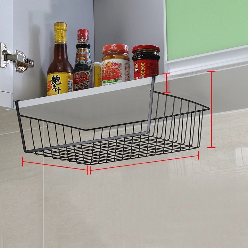 Casual Solid Color Iron Storage Basket
