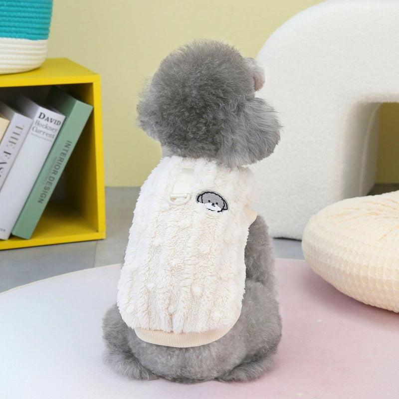 Cute Coral Fleece Dog Pet Clothing