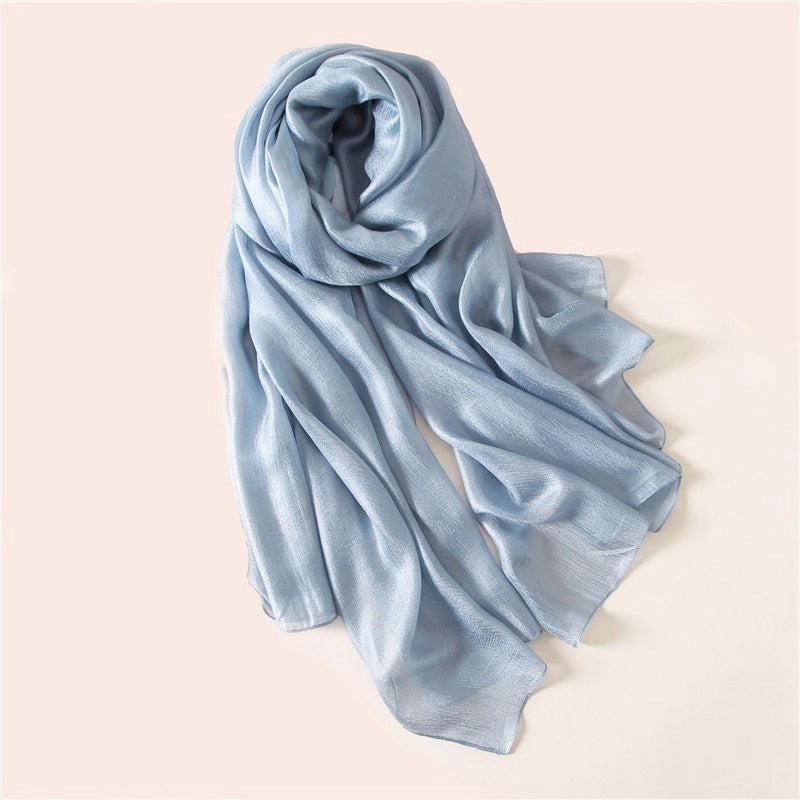 Autumn Fashion Travel Sunscreen Scarf Linen New Imitated Silk Scarves New Sweet Lady Shawl