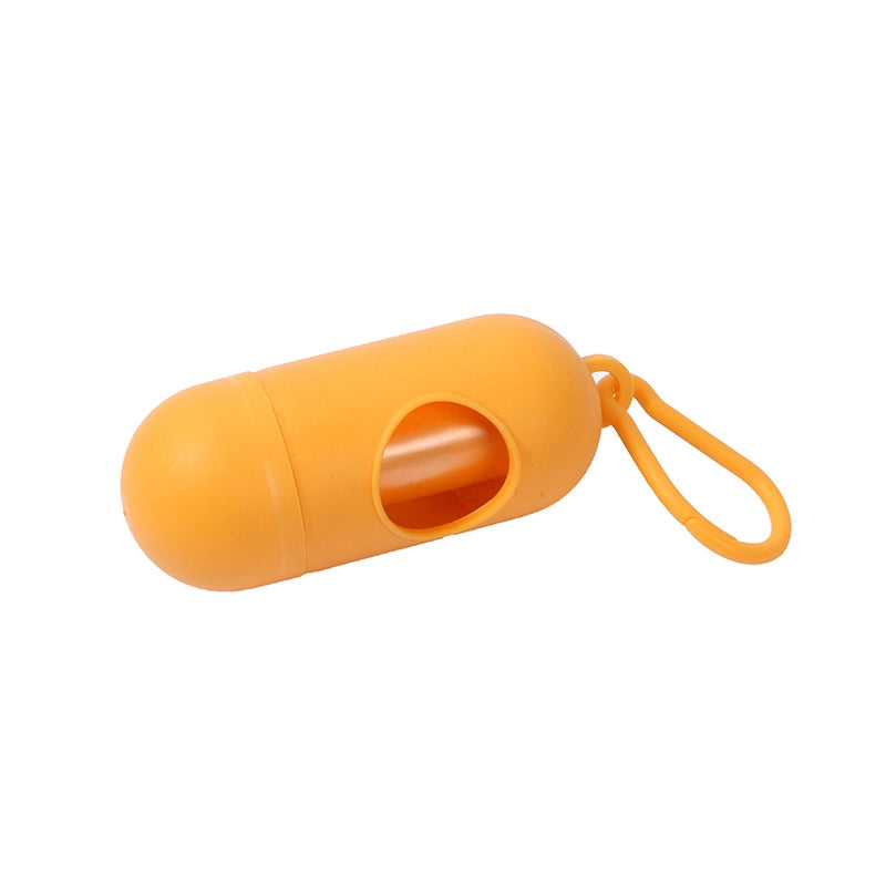 5 Pieces Minimalist Classic Style Plastic Solid Color Pet Garbage Bag