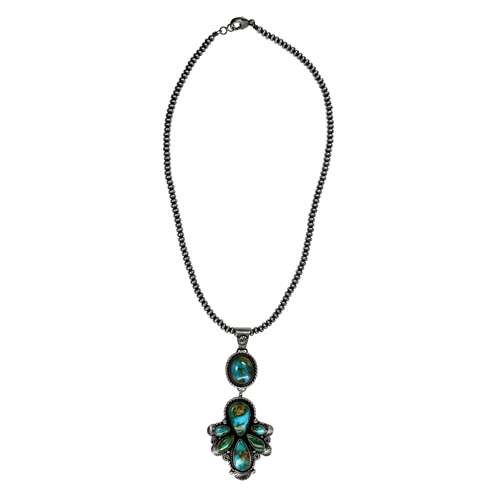 Sonoran  Seven Stone Pendant with Chain