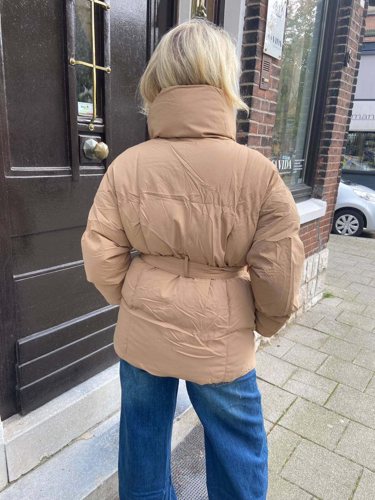 Puck Puffer Jacket Camel