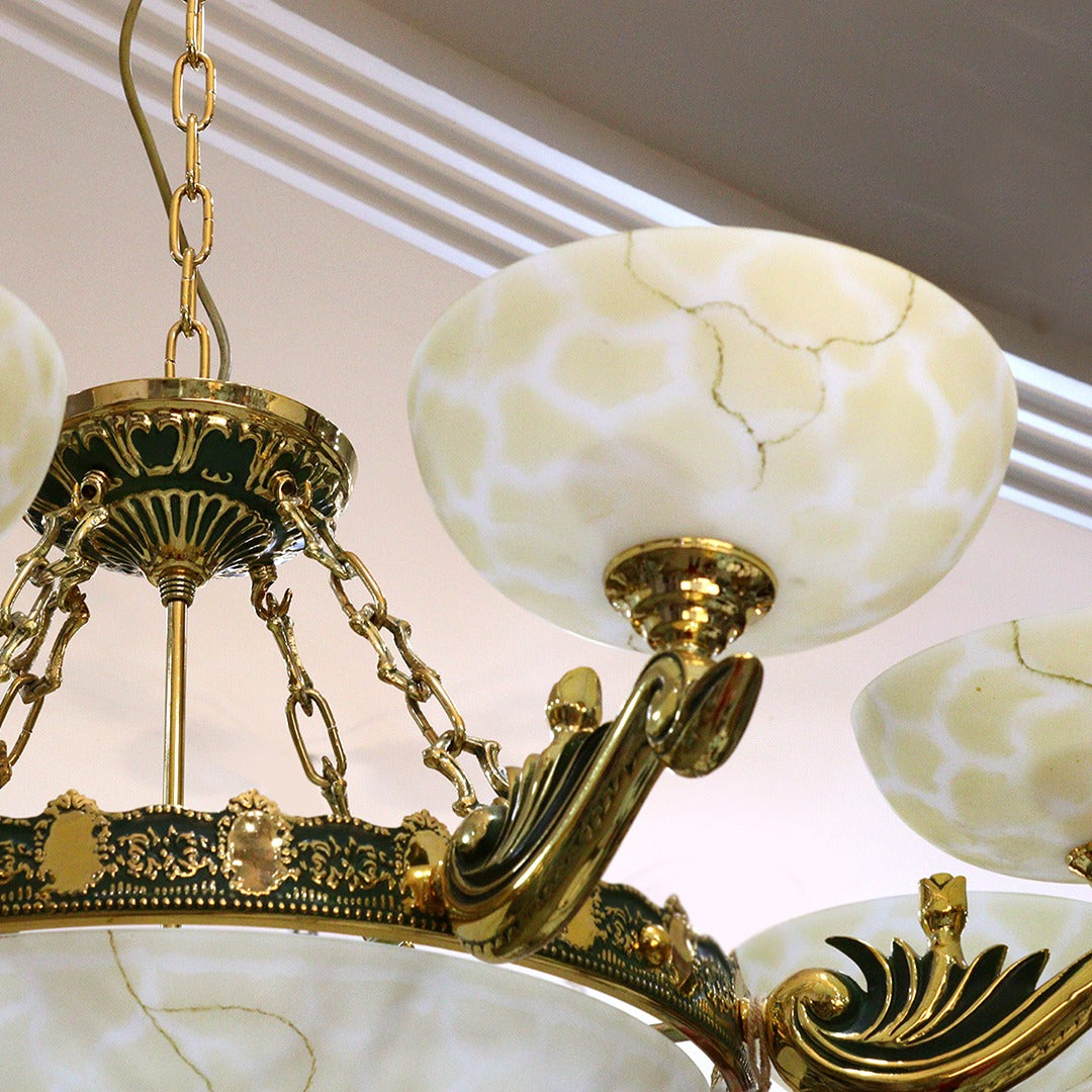 Elegant Gold Chandelier