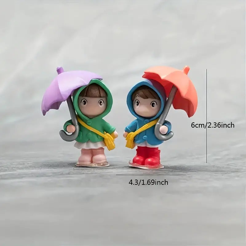 Trendy Umbrella Couple Car Ornament