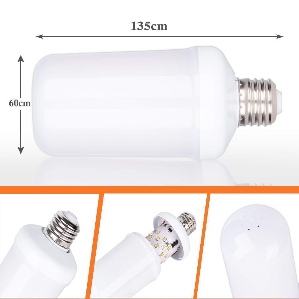 LED Flame Light Bulb with Gravity Sensor