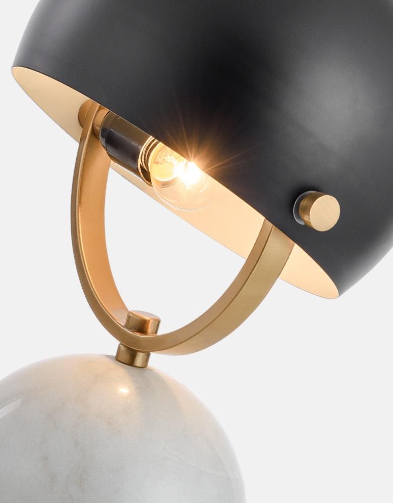 Dalancey | Modern Table Lamp with Marble Base