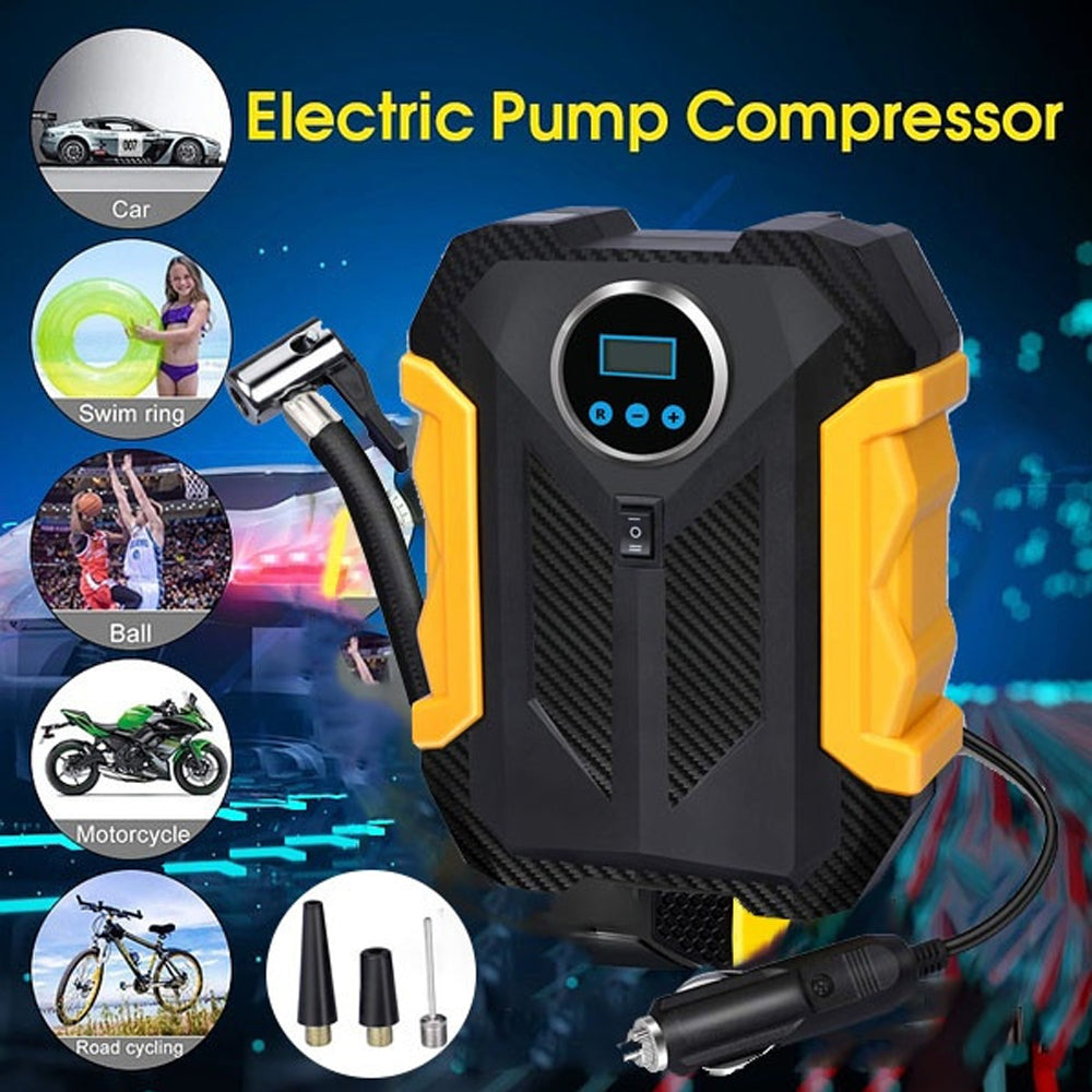 Portable Electric Car Air Compressor Pump for Car and Bike Tyre