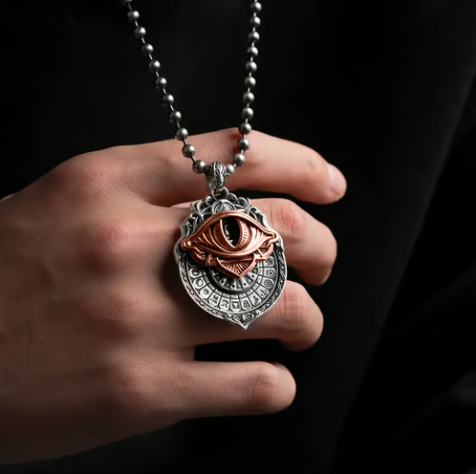 👁️‍🗨️🔥ULTIMO GIORNO 50% DI SCONTO👁️‍🗨️Ciondolo Tarot Vision fatto a mano: connettiti alla saggezza cosmica in qualsiasi momento (✨Include manuale di istruzioni)