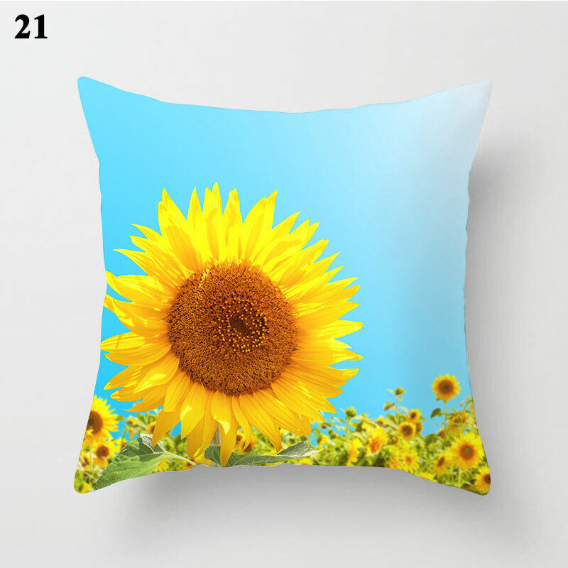 18 Cushion Cover Pillow Case Home Sofa Decor Pillowslip Waist Pillow Cover Soft