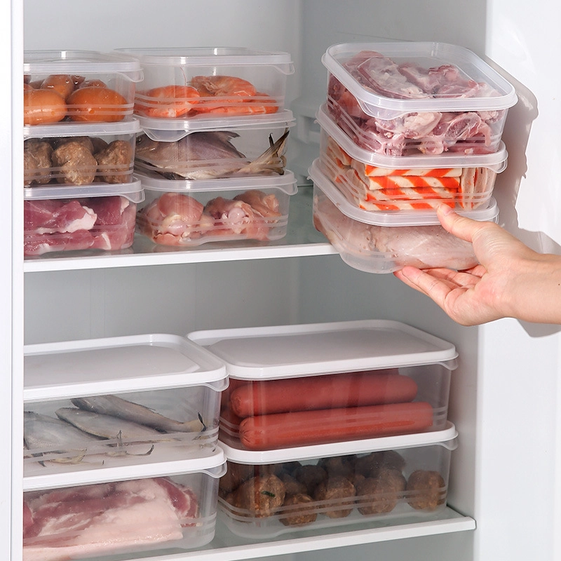 Minimalist Square Plastic Storage Container Box