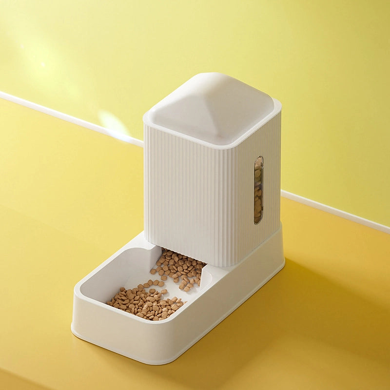 Minimalist PE PP Solid Color Pet Tableware